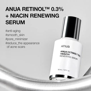 ANUA RETENOL  - سيروم تجديد البشرة 0.3% + نايسين 30 مل 