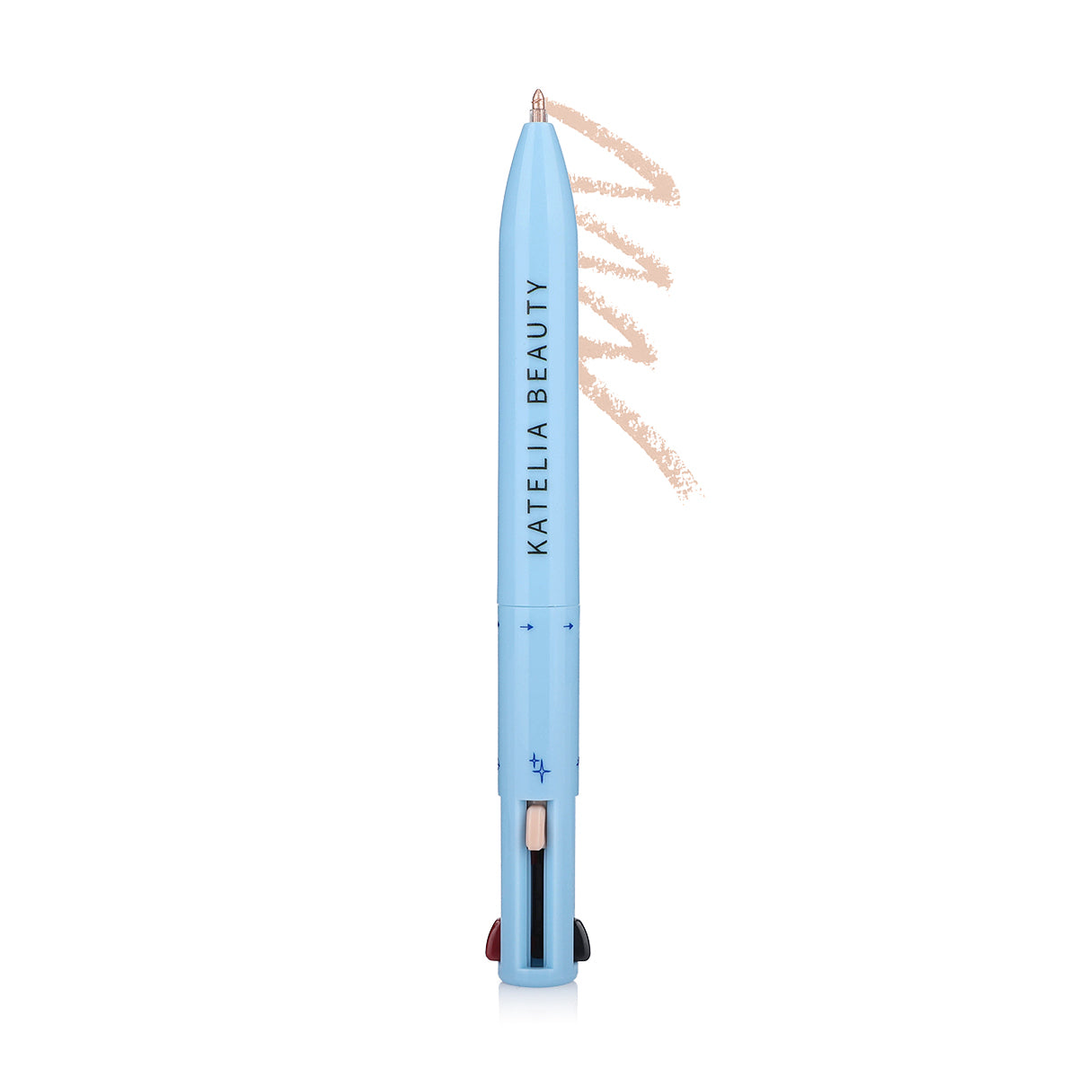 KATELIA 4 IN 1 MAKE UP PEN - BLUE PEN