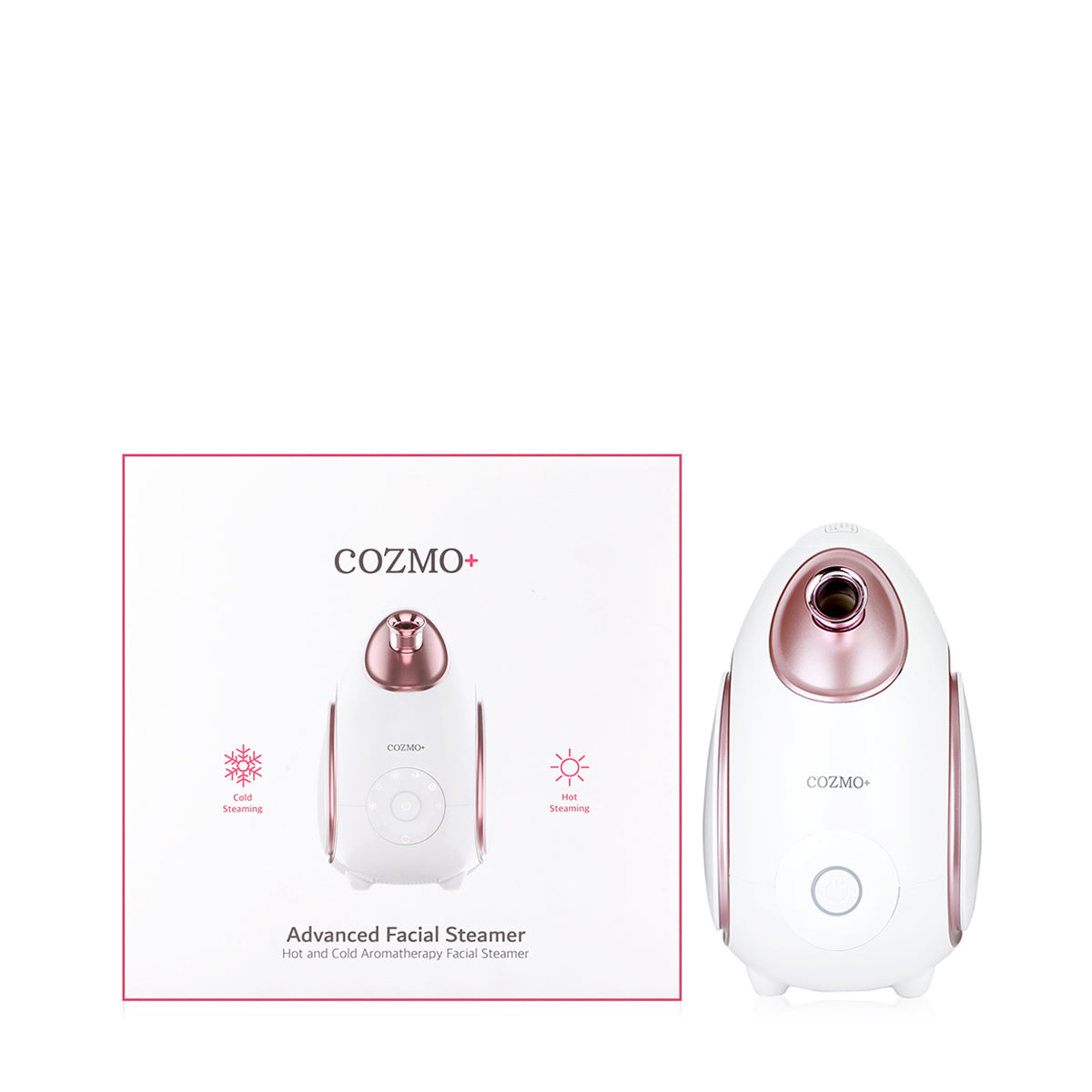 COZMO+ - ADVANCED FACIAL STEAMER ROSE GOLD