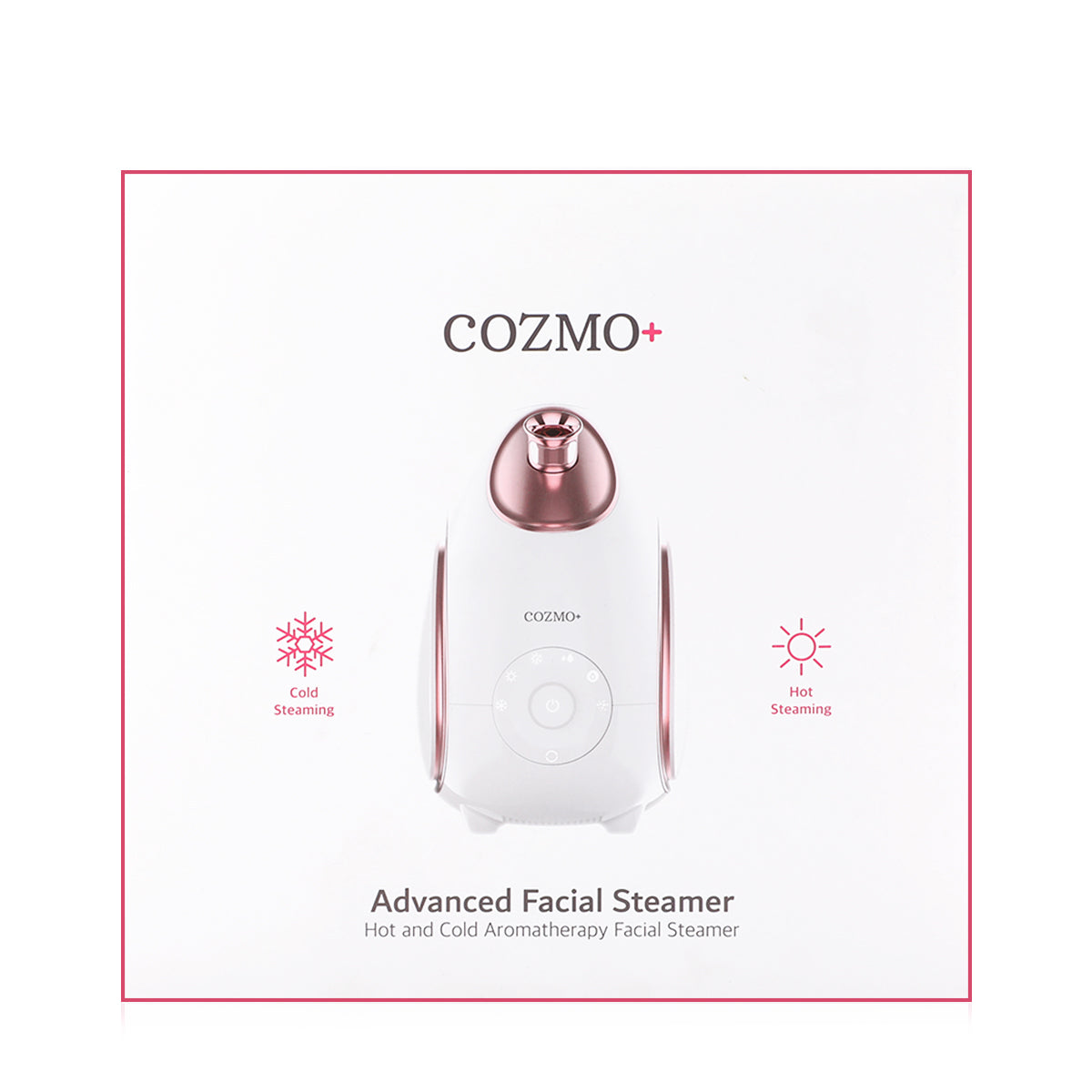 COZMO+ - ADVANCED FACIAL STEAMER ROSE GOLD