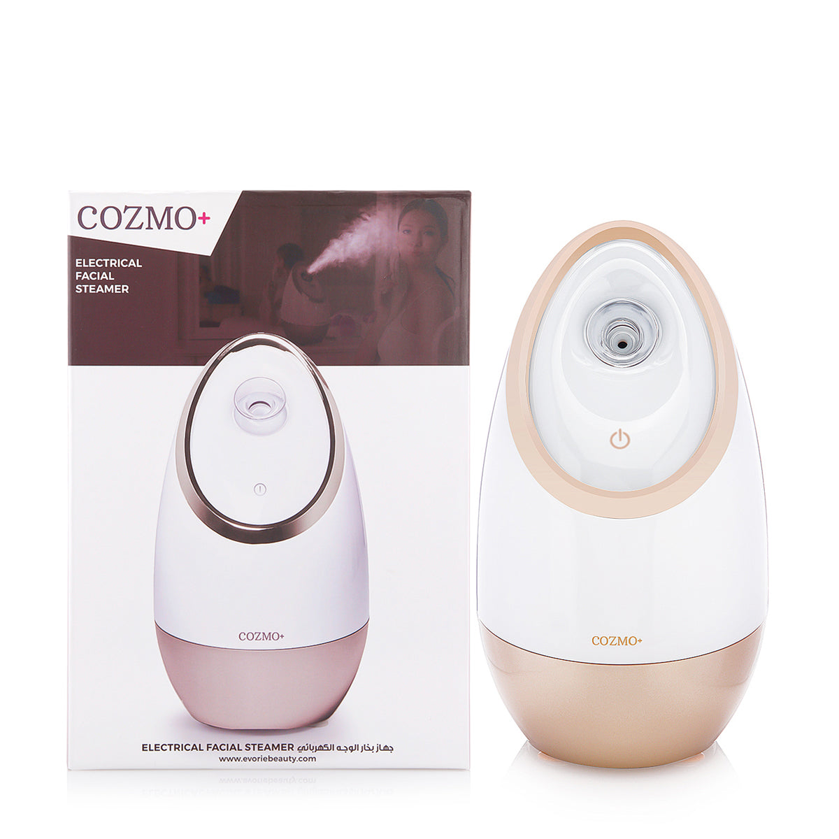 COZMO+-ELECTRICAL FACIAL STEAMER GOLD