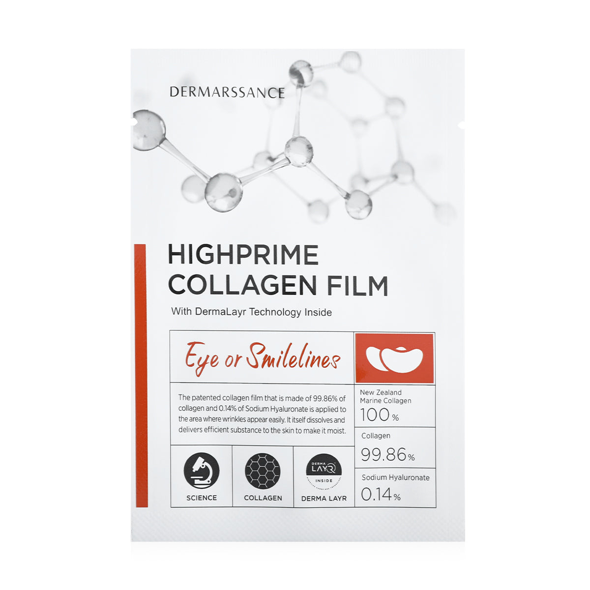 DERMARSSANCE - HIGHPRIME COLLAGEN FLIM (EYE) (5PCS)