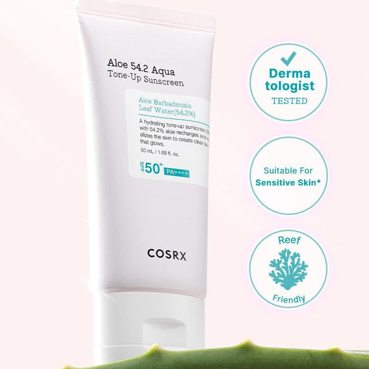 COSRX Aloe 54.2 Aqua Tone-Up Sunscreen _50 ml