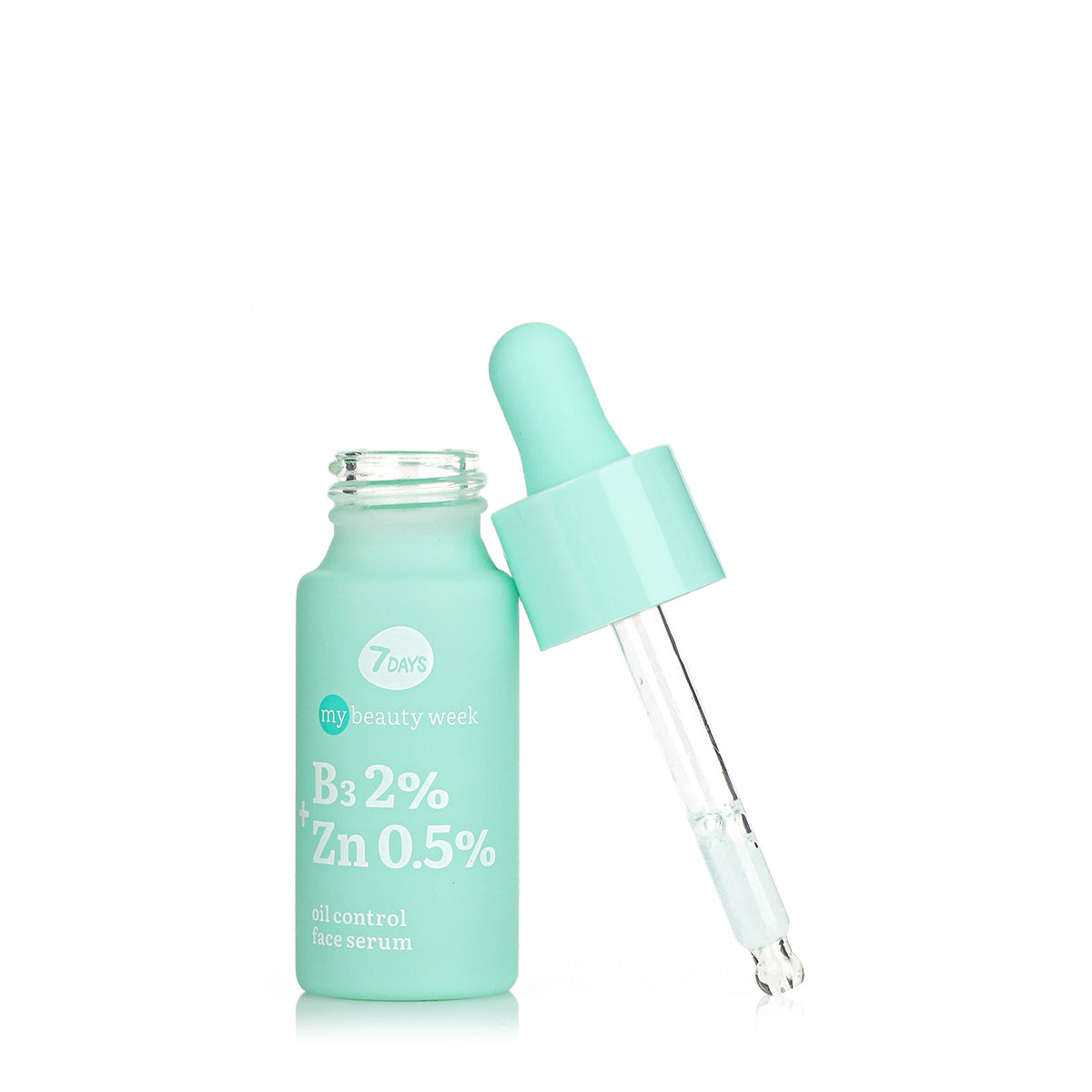 7DAYS MY BEAUTY WEEK B3 2%+ZN 0,5% Oil control face serum, 20 ml