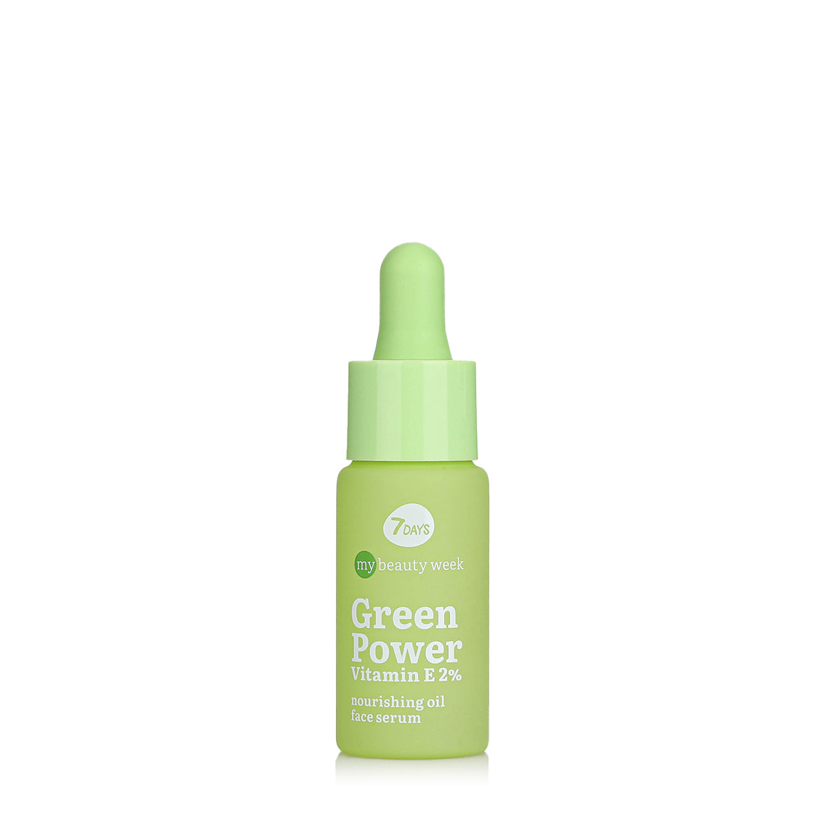 7DAYS MY BEAUTY WEEK GREEN POWER VITAMIN E 2% Nourishing oil face serum, 20 ml