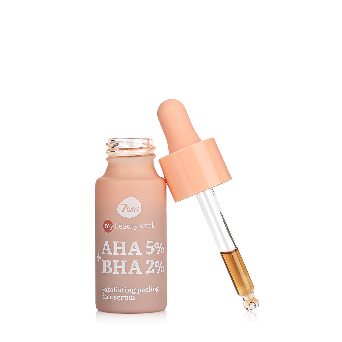 7DAYS MY BEAUTY WEEK AHA 5%+BHA 2% Exfoliating peeling face serum, 20 ml