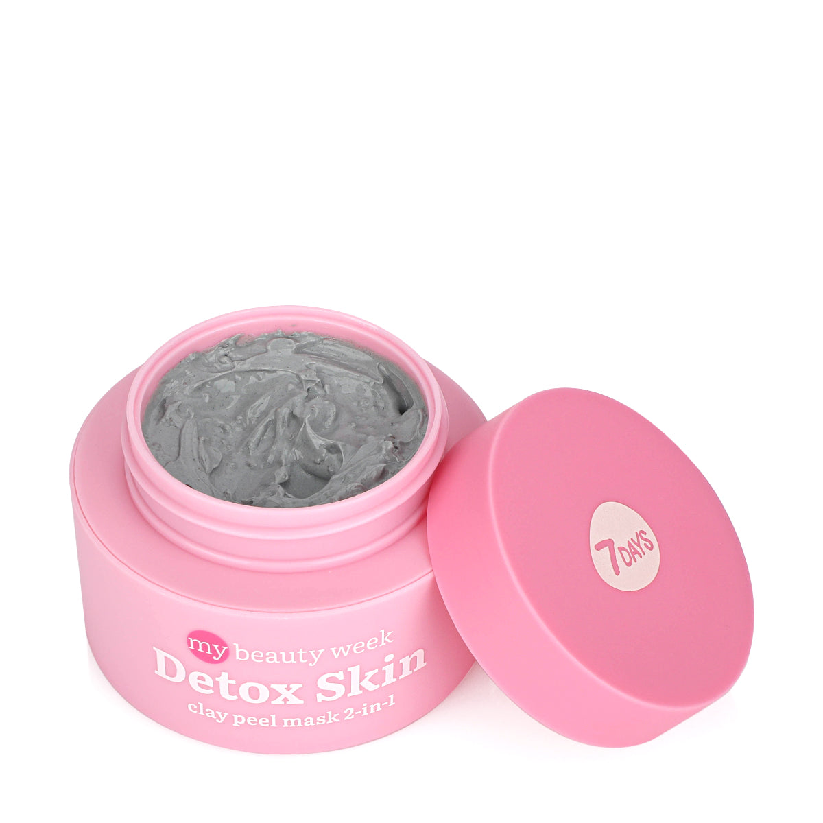 7DAYS MY BEAUTY WEEK DETOX SKIN Clay peel mask 2-in-1 DETOX SKIN, 50 ml