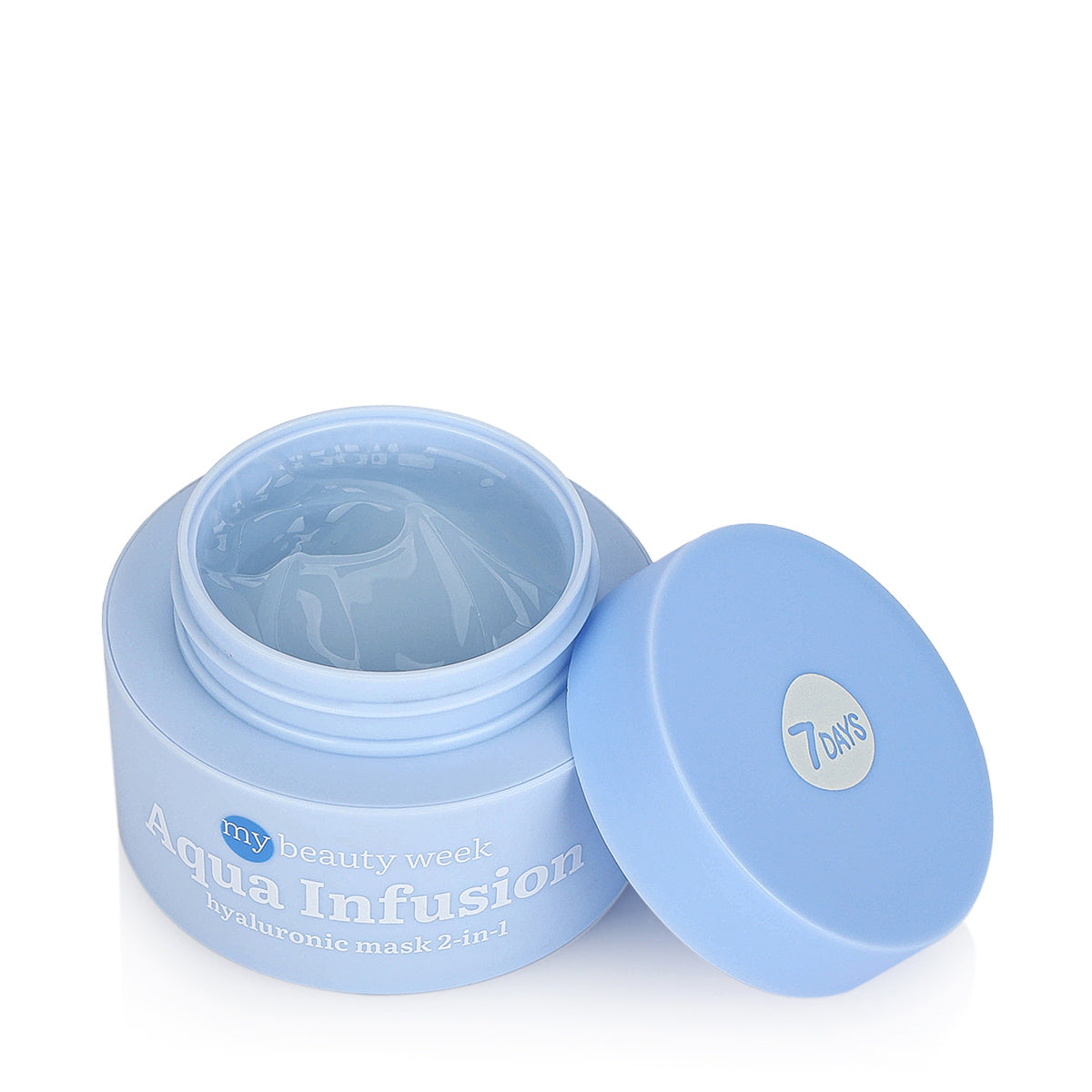 7DAYS MY BEAUTY WEEK AQUA INFUSION Hyaluronic mask 2-in-1, 50 ml