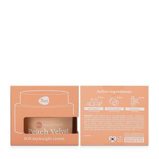7DAYS MY BEAUTY WEEK PEACH VELVET Sos day&night cream, 50 ml
