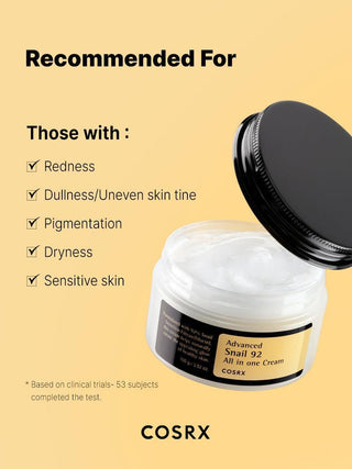 COSRX Advanced Snail 92 All in one Cream -  100 g