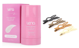 LENA- HAIR STYLING WAX STICK & SEAMLES+B38:B63S CLIPS BUNNY