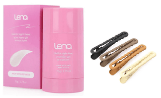 LENA- HAIR STYLING WAX STICK & SEAMLESS CLIPS WAVY