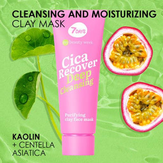 7DAYS MY BEAUTY WEEK Purifying clay face mask CICA RECOVER, 80 ml