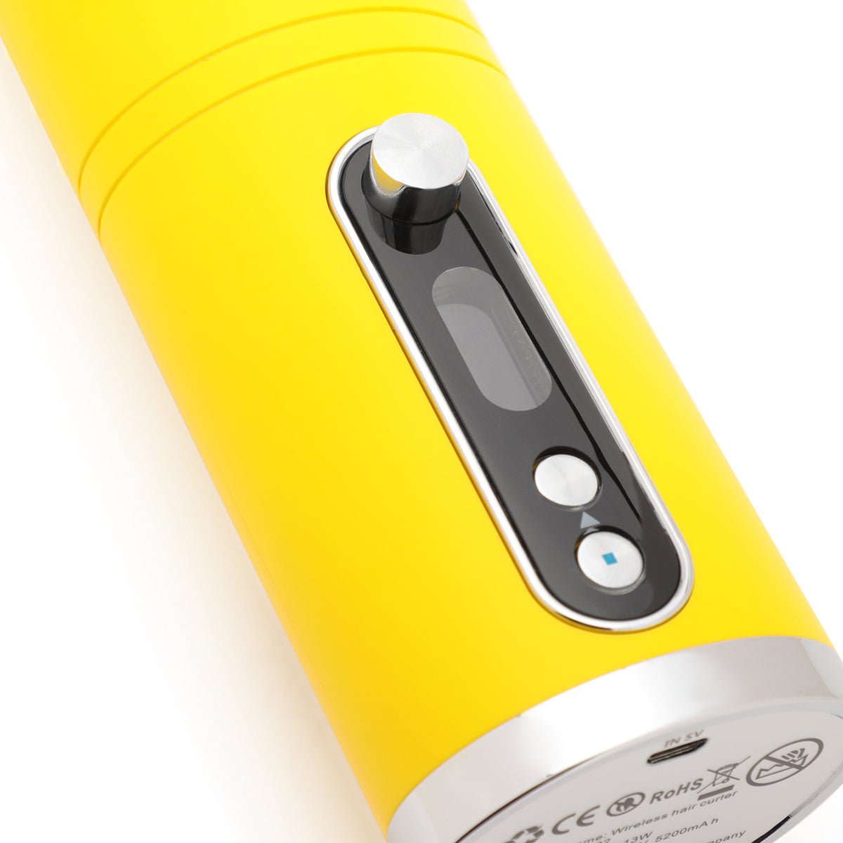 COZMO - PORTABLE AUTOMATIC HAIR CURLER YELLOW