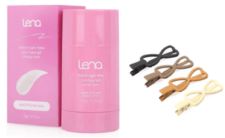 LENA- HAIR STYLING WAX STICK& SEAMLESS CLIPS BUNNY INFINITY