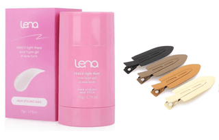 LENA- HAIR STYLING WAX STICK & SEAMLESS CLIPS KOREANS