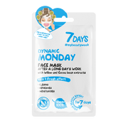 7 DAYS Face mask DYNAMIC MONDAY After a long day's work with Willow and Cocoa Beans, 28 g