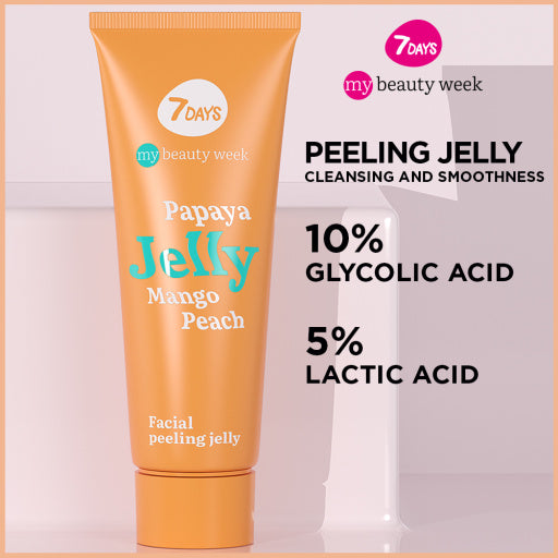 7DAYS MY BEAUTY WEEK Facial peeling jelly JELLY, 80 ml