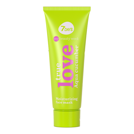 7DAYS MY BEAUTY WEEK Moisturizing face mask TRUE LOVE, 80 ml